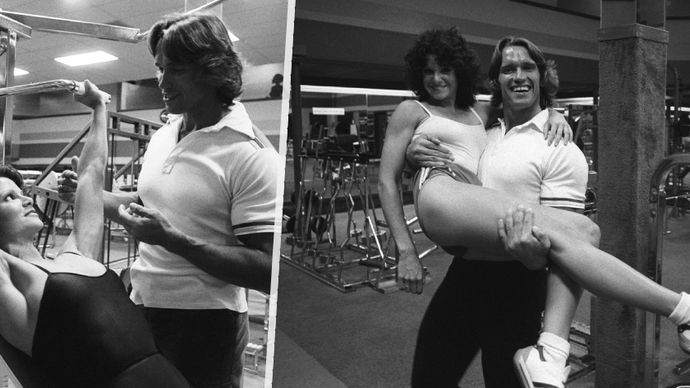 Arnold Schwarzenegger se s Lisou Lyonovou dobře znal, byl jejím fanouškem a často spolu trénovali.