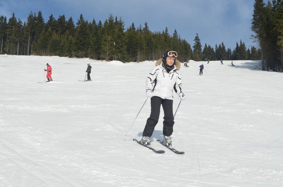 V Krkonoších již běží lyžařská sezona.