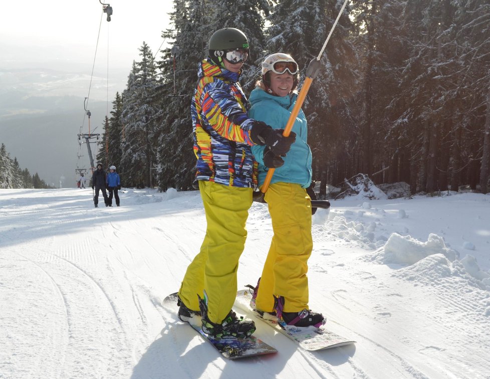 Lyžování ve SkiResortu Černá hora - Pec