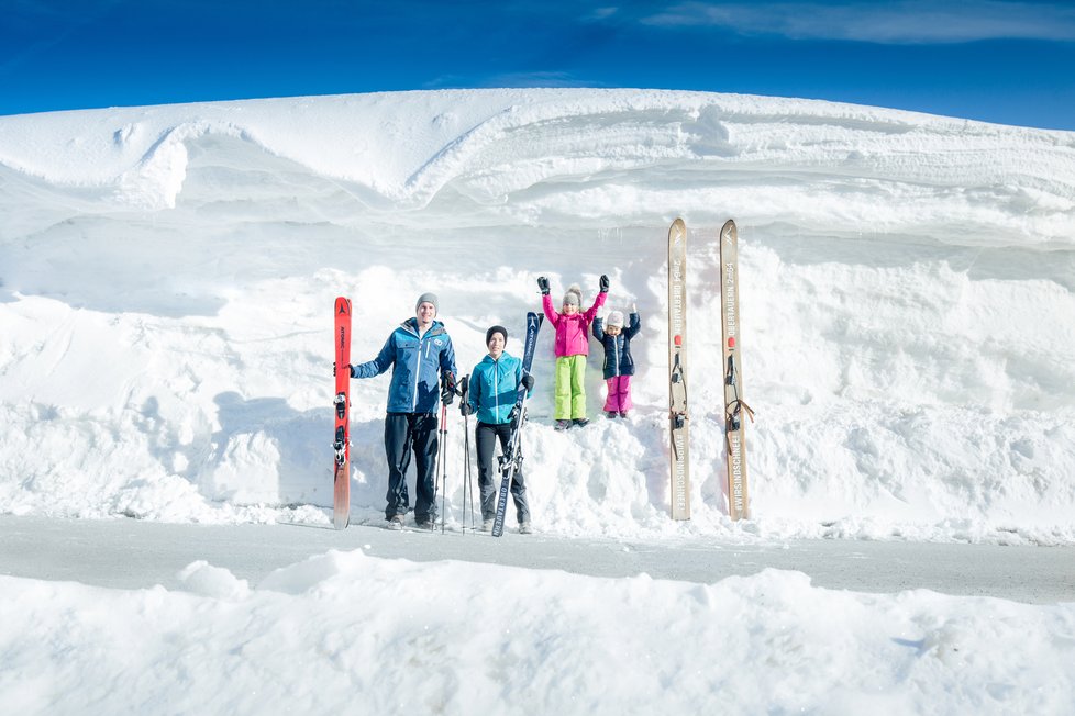 Obertauern se chlubí největším množstvím přírodního sněhu v Rakousku
