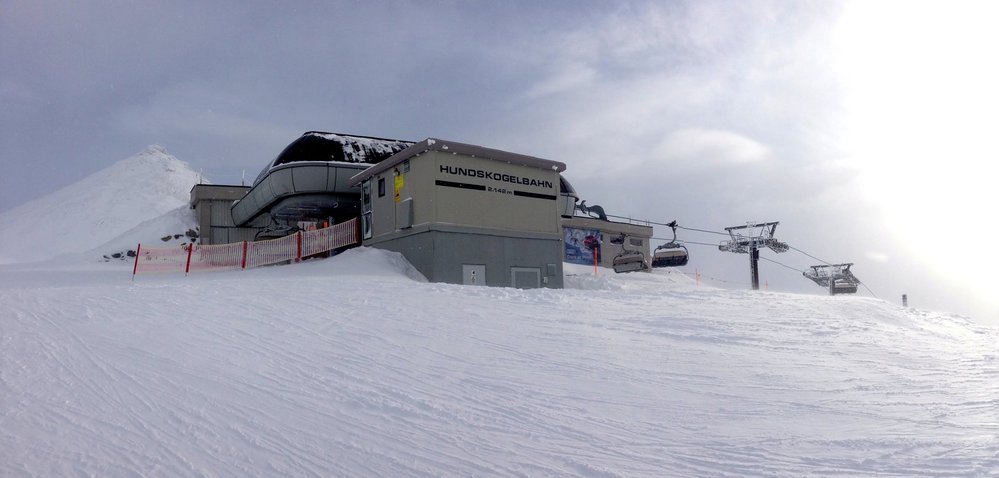 Lyžování v alpském středisku Obertauern