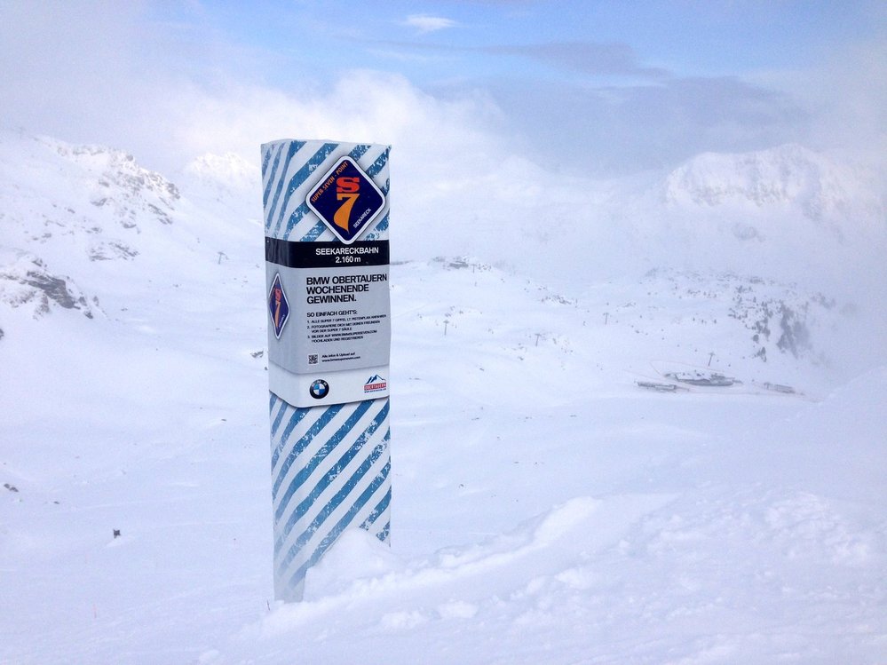 Lyžování v alpském středisku Obertauern