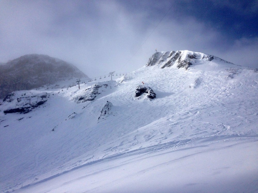 Lyžování v alpském středisku Obertauern