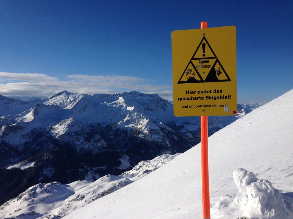 Lyžování v alpském středisku Obertauern