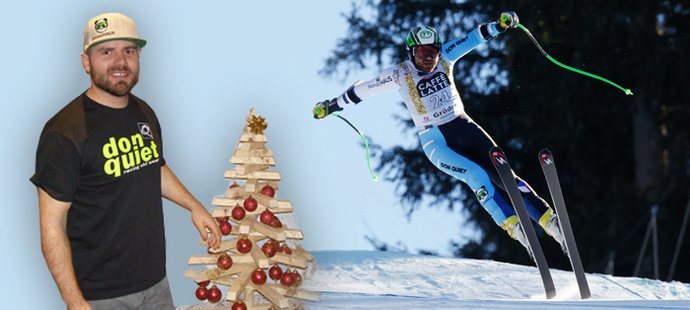Český lyžař Jan Hudec nebude na Vánoce s rodinou.