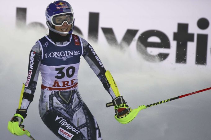 Ty jedeš slalom? Ledecká bavila na trati. V cíli všichni leželi smíchy, řekla Ty jedeš slalom? Ledecká bavila na trati. V cíli všichni leželi smíchy, řekla