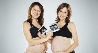 Těhotné olympijské sestry Nikola a Šárka Sudovy: Budou to kluci!