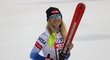 Lyžařka Mikaela Shiffrinová slaví celkový triumf ve Světovém poháru