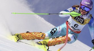 Parádní druhé kolo Strachové stačilo na páté místo, vyhrála Shiffrinová