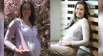 Pokročilé těhotenství exlyžařky Strachové: 38. týden a 15 kilo nahoře