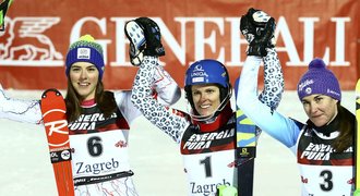 Československý slalom! Strachová je třetí, porazily ji jen Zuzulová a Vlhová