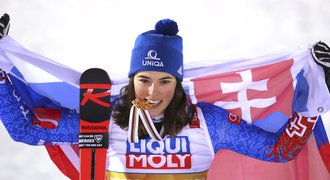 Slovensko slaví! Vlhová vybojovala na MS v obřím slalomu historické zlato