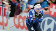 Eva Vrabcová-Nývltová coby běžkyně na lyžích
