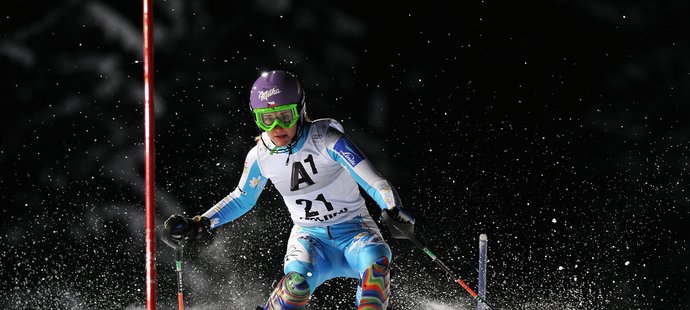 Šárka Strachová zajela ve slalomu třetí nejlepší čas