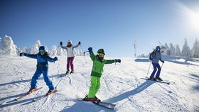 Nejlepší tipy na lyžování v Česku.