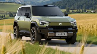 Terénní lokomotiva M-Hero bude v Česku levnější. Míří sem nový větší model Terénní lokomotiva M-Hero bude v Česku levnější. Míří sem nový větší model