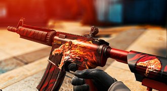 Zájem o skiny M4A4 narostl po vydání poslední aktualizace CS:GO o více než 300%