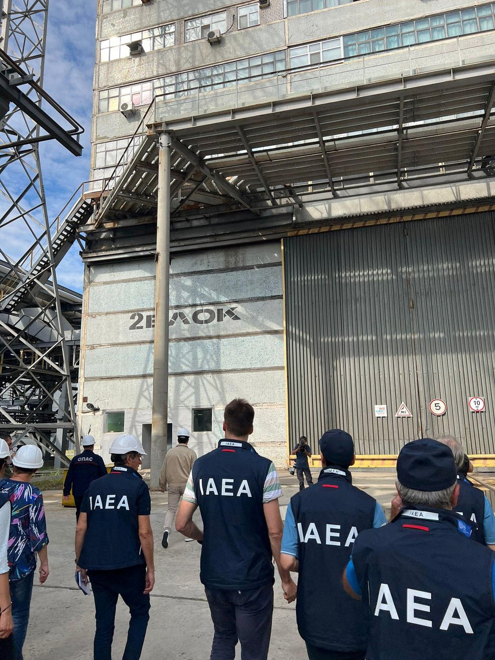 MAAE na prohlídce Záporožské jaderné elektrárny