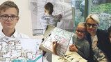 Lidi mě se*ou, ale dělám je šťastnými: Autistický génius Matěj (14) maluje zpaměti složité mapy MHD