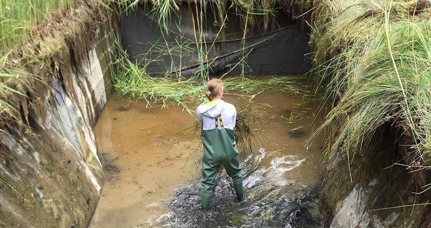 Leoně Machálkové povodeň spláchla okolí chalupy