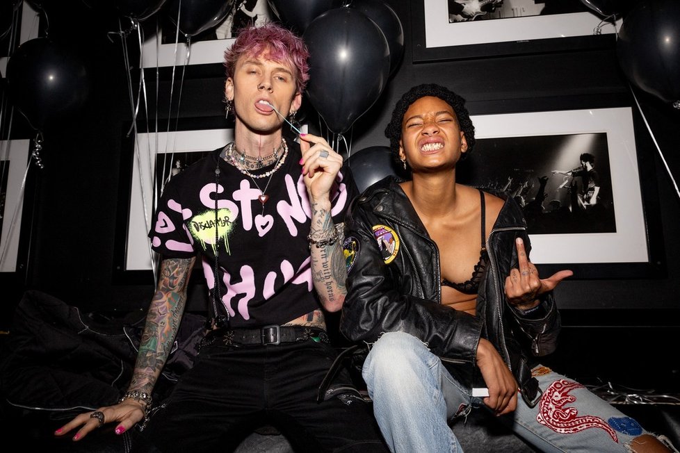 Willow Smith a Machine Gun Kelly