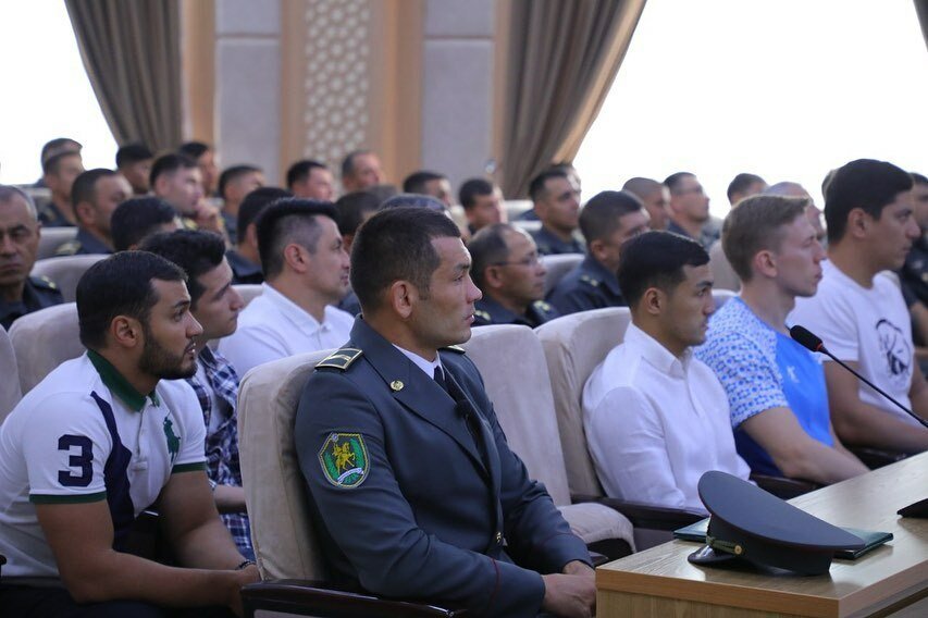 Machmud Muradov před časem vstoupil do ozbrojených sil Uzbekistánu