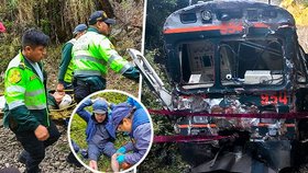 V Peru se na trati k Machu Picchu srazily dva vlaky.