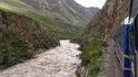 Cesta vlakem na Machu Picchu