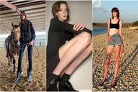 Dívka má nejdelší nohy na světě: Muži se se mnou kvůli mé výšce nechtějí líbat, přiznává