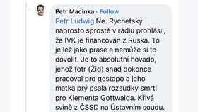 Text Macinkovy odpovědi z roku 2023