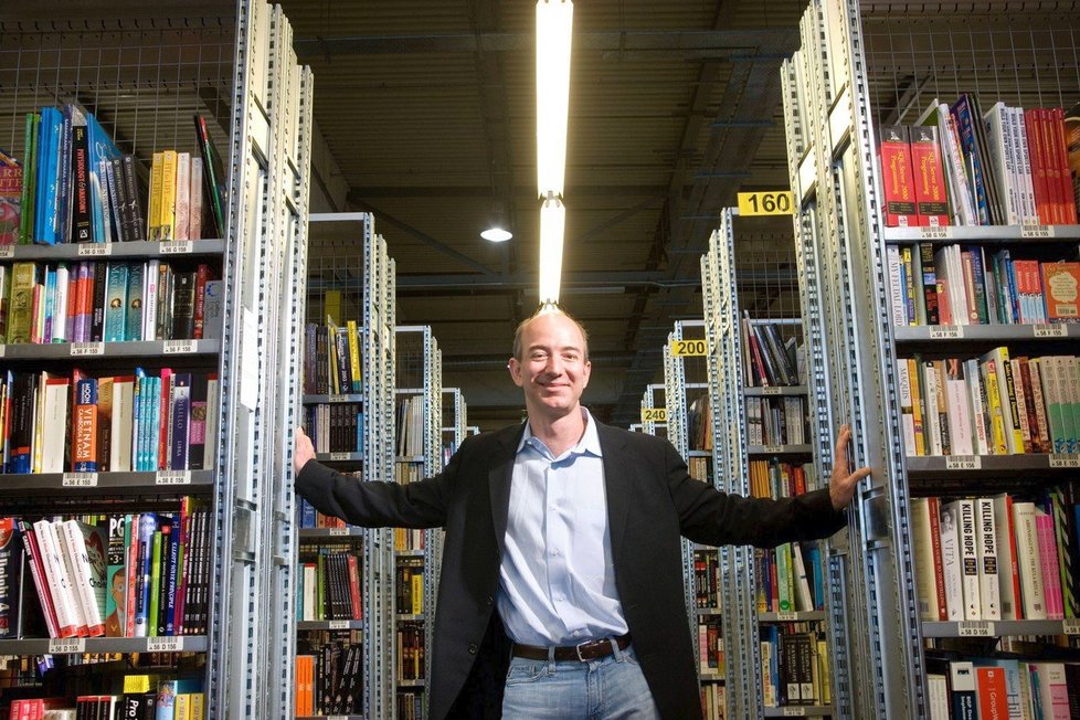 Zakladatel Amazonu Jeff Bezos