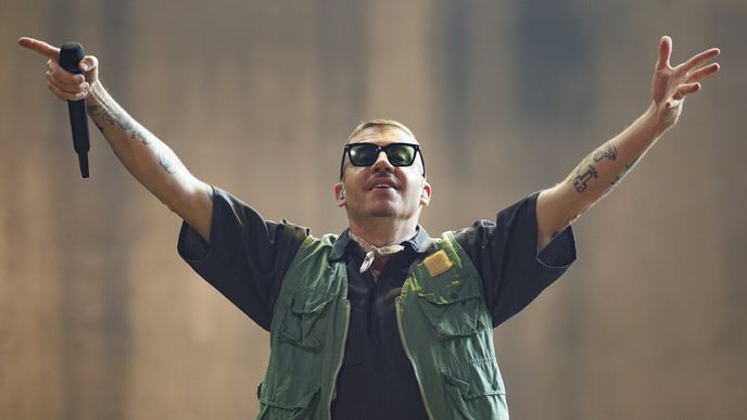 Americký rapper Macklemore (41) Americký rapper Macklemore (41)