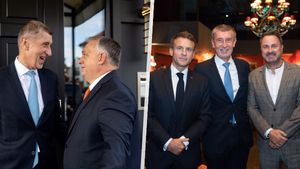 Orbán zajel za Babišem do Průhonic. „Staří přátelé“ řešili v restauraci ruský plyn i migraci