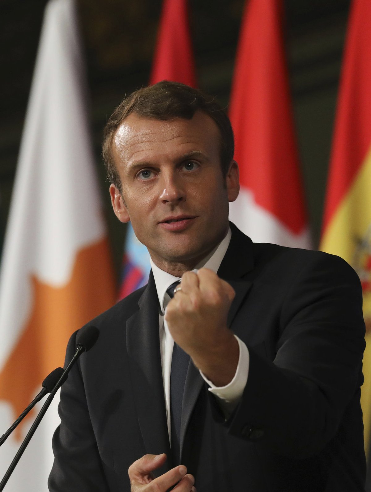 Francouzský prezident Emmanuel Macron.