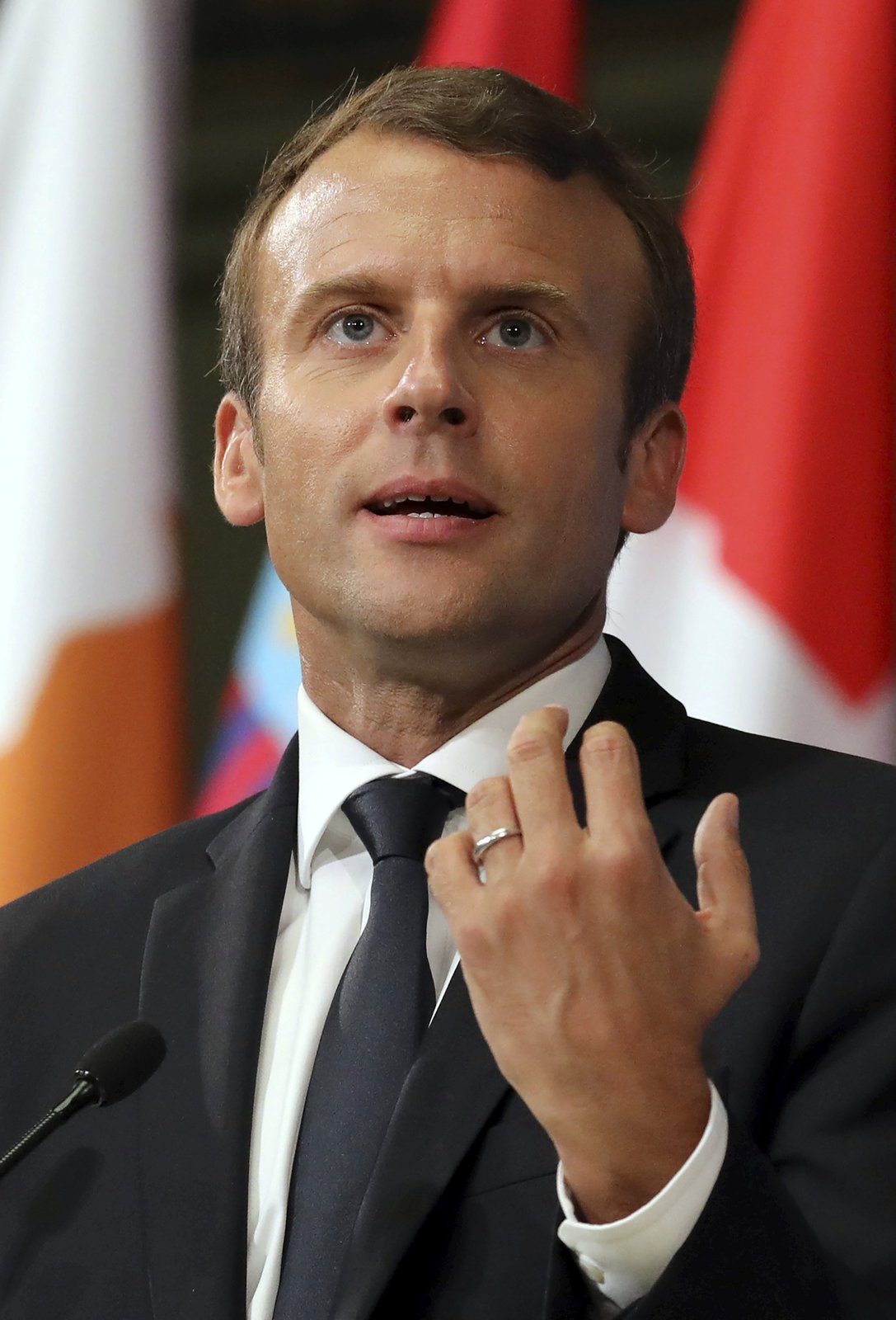 Francouzský prezident Emmanuel Macron.