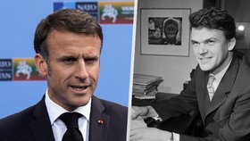 Emmanuel Macron na summitu NATO vzpomněl na Milana Kunderu.