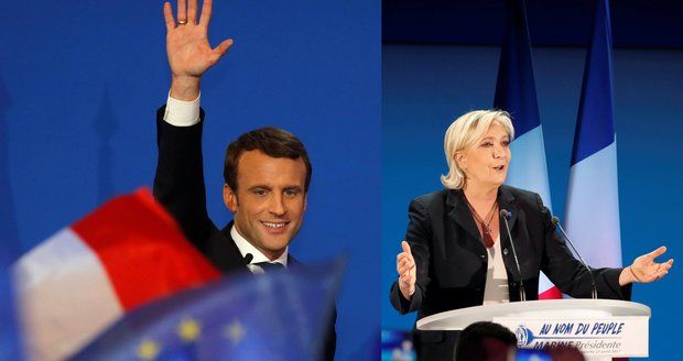 Macron se utká s Le Penovou: Miláček Bruselu versus kladivo na uprchlíky