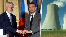 Macron v Praze jednal i o jaderné energetice.