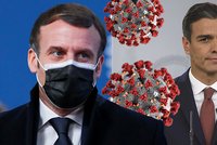 Nemocný Macron poslal do karantény první dámu a dva premiéry. Nakazil se v Bruselu?