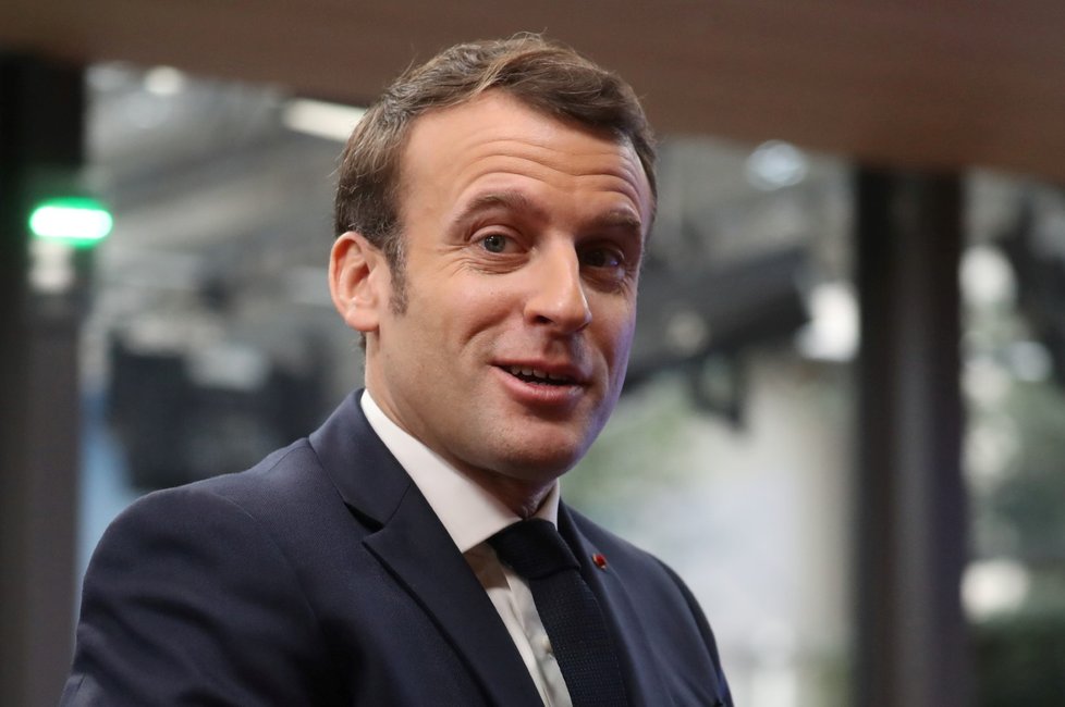 Summit EU o rozpočtu: Francouzský prezident Emmanuel Macron