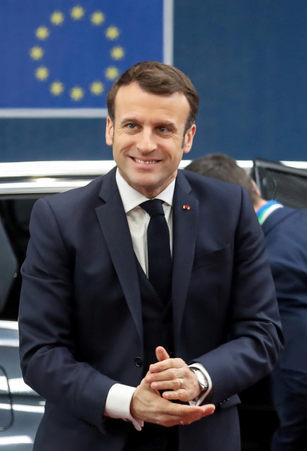 Summit EU o rozpočtu: Francouzský prezident Emmanuel Macron