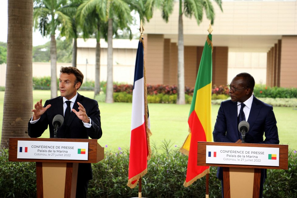 Emmanuel Macron na návštěvě Beninu, Patrice Talon