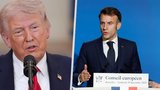 Trump si po kritice za Írán utahoval z Macrona: Připomněl facku od Brigitte