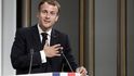 Francouzský prezident Emmanuel Macron hledá v EU podporu.