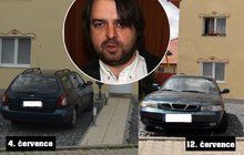 Záhada Macurova "sledovaného" auta: Nikdo s ním nejezdí, ale samo se otočilo!