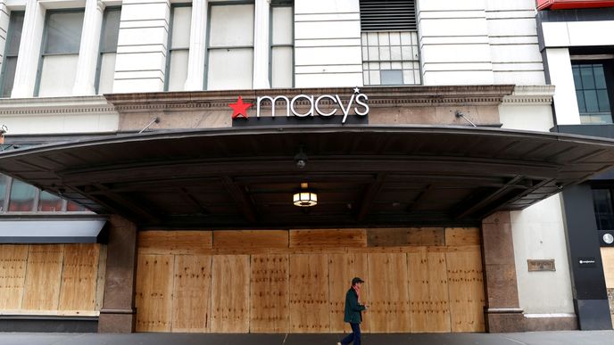 Prodejny Macy’s byly kvůli pandemii několik týdnů uzavřené