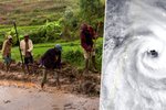 Následky cyklonu Batsirai na Madagaskaru (6.2.2022)