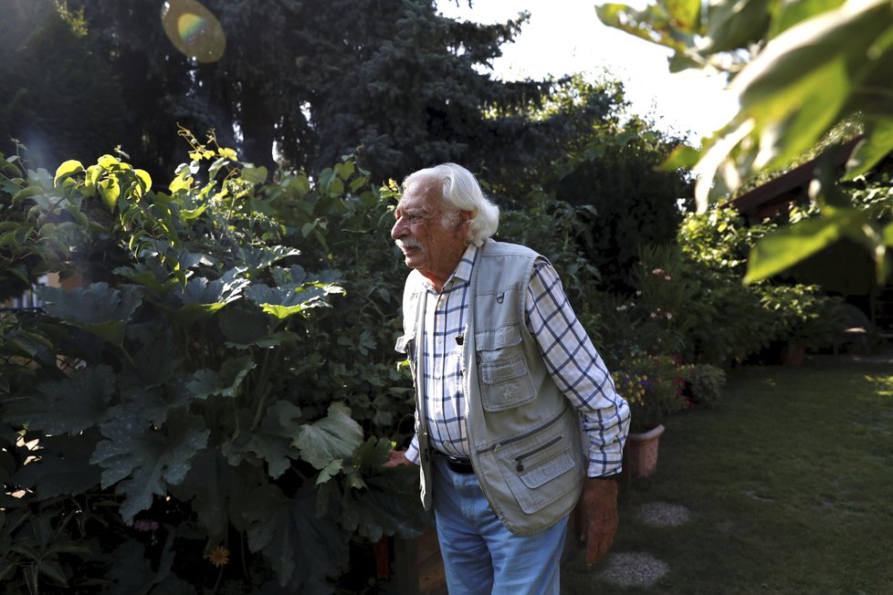 György Bálint, zahradník a moderátor, 100 let