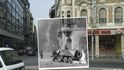 Kapitoly z dějin Maďarska na unikátních kolážích budapešťských ulic