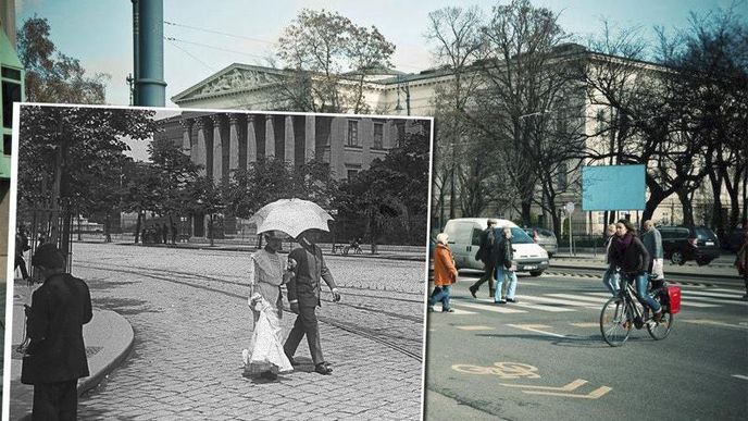 Kapitoly z dějin Maďarska na unikátních kolážích budapešťských ulic Kapitoly z dějin Maďarska na unikátních kolážích budapešťských ulic